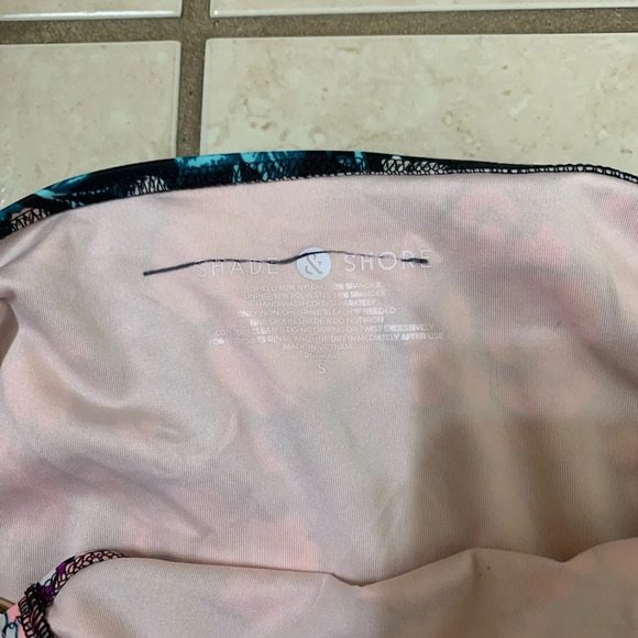 NWOT Shade & Shore Floral Bikini Bottoms - Picture 4 of 6
